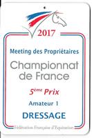 Championnat de France Propriétaire